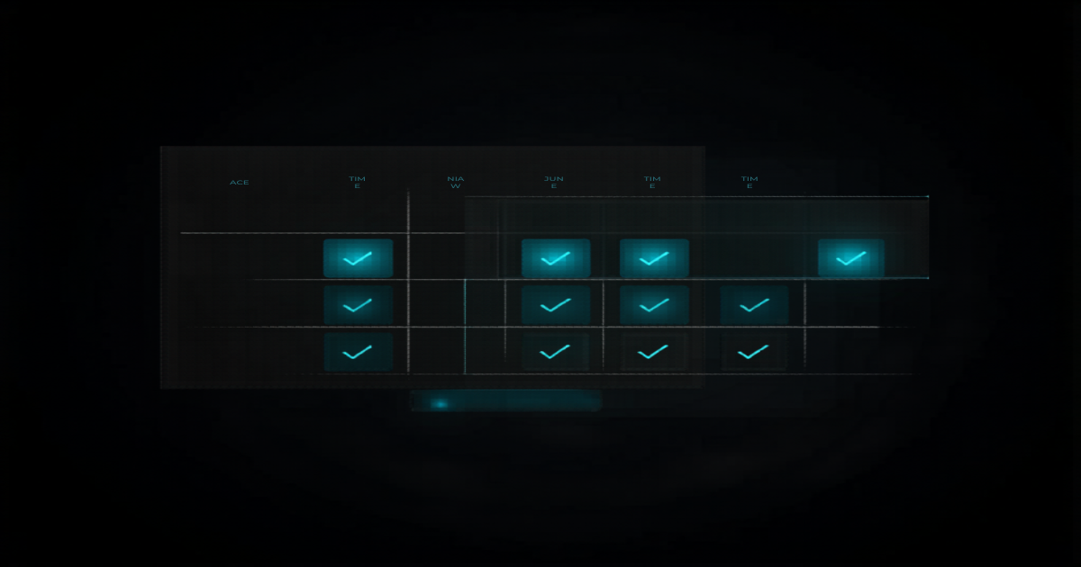 Daily note system with priority matrix and time blocks