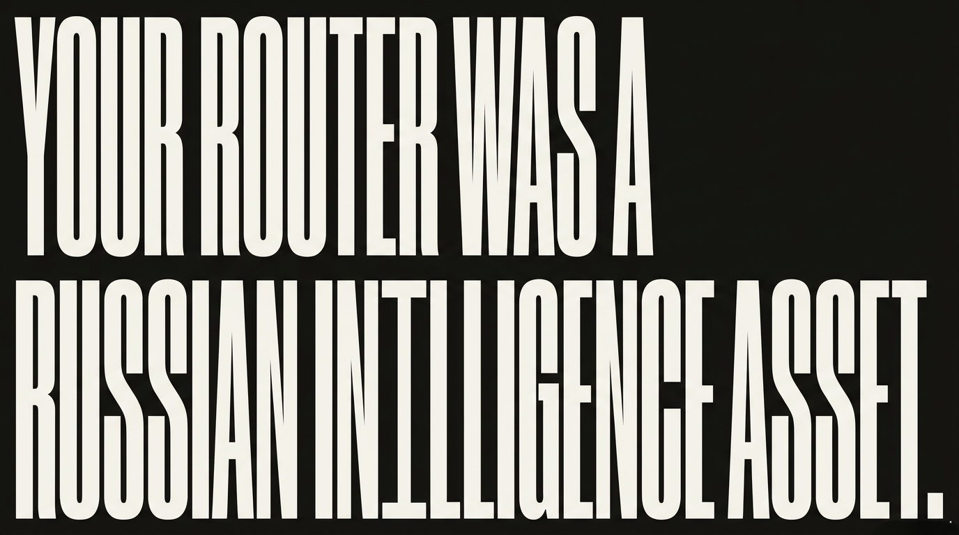 Operation Masquerade: FBI, NSA, and DOJ Dismantle Russian GRU Router Hijacking Network